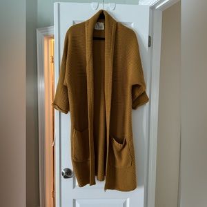 Mustard yellow Erinn Cardigan from The Skinny